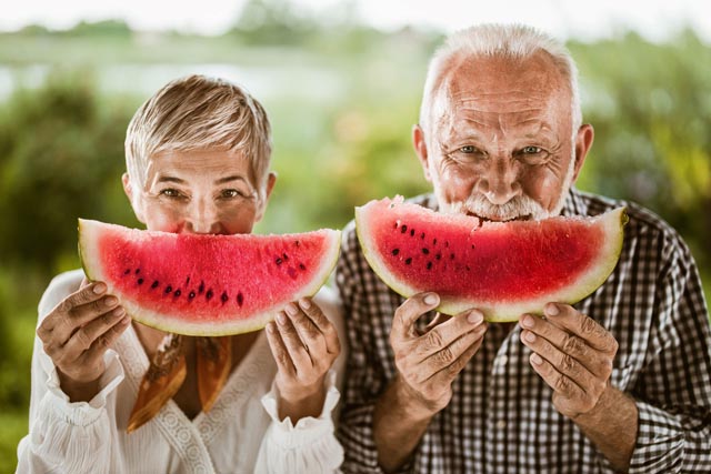 Gesund essen ist im Alter wichtig. Foto: zVg