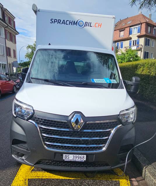 Das Sprachmobil des Vereins «Sprachmobil.ch»
