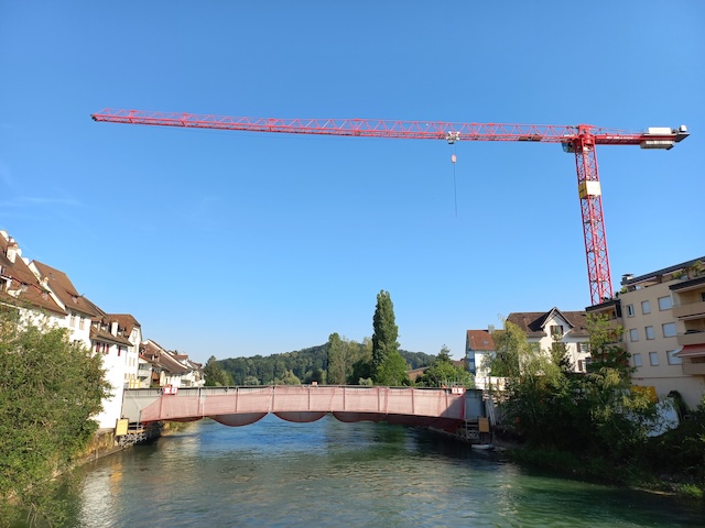 Alte Reussbrücke in Mellingen. Foto: Copyright Kanton Aargau