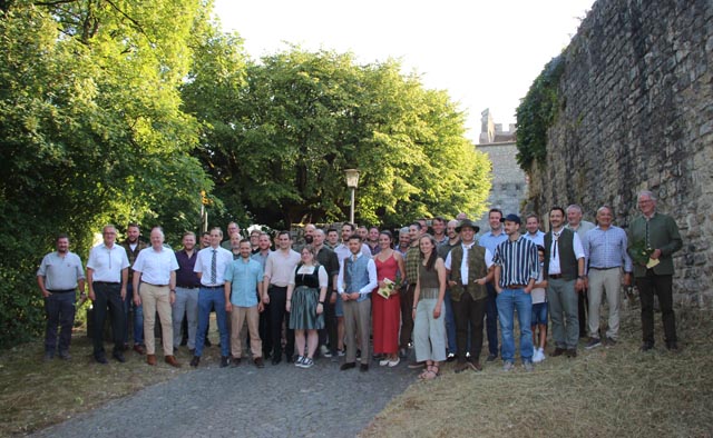 Gruppenbild Brevetierungsfeier. Foto: zVg