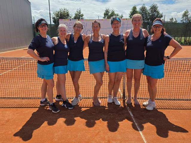 Das Team der Damen 50+ 3. Liga. Foto. zVg
