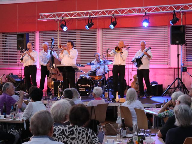Die Wynavalley Oldtime Jazzband in Effingen. Foto: zVg