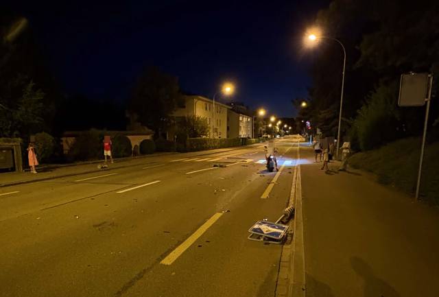 Bei dem Unfall in Wettingen entstand Sachschaden, verletzt wurde aber niemand.