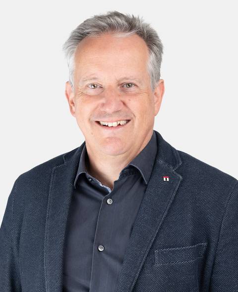 Daniel Glanzmann, OK-Präsident, freut sich schon heute auf ein tolles Fest im Juni 2028.